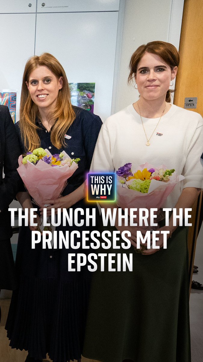 The lunch that brought Eugenie, Beatrice, Fergie, and Epstein together. On #ThisIsWhy, Niall Paterson talks to Sky's Royal correspondent Laura Bundock about what the revelations in the royal finances report mean for Princesses Beatrice and Eugenie. 🎧