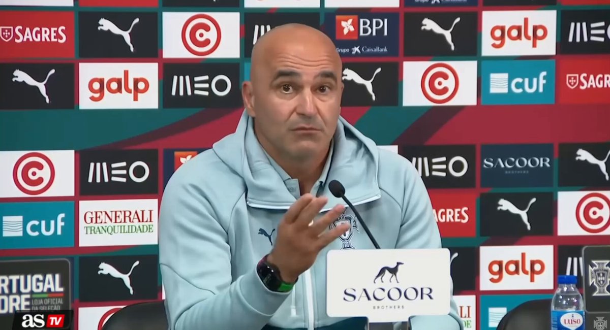 "Para nós, o ideal é chegar o mais tarde possível, porque o trabalho que precisávamos de fazer em Portugal era muito focado no jogador. Podemos fazer isso na Cidade do Futebol, mas não o conseguiríamos fazer nos Estados Unidos." Roberto Martínez