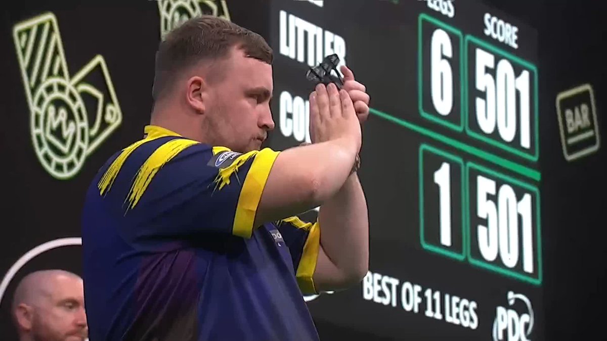 LITTLER DEMOLISHES DEKKER! ☢️ Luke Littler opens his bid for a maiden Nordic Darts Masters title with a crushing 6-1 victory over Norway's Cor Dekker! Ruthless from the world number one! 📺 #NordicDarts26