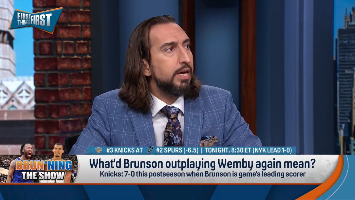 .nick wright thinks Jalen Brunson could be like Isiah Thomas: “A winner in college… ultimate connector, team guy, just winning DNA, all of it… That’s what I’ve been thinking about what his career archetype is.”