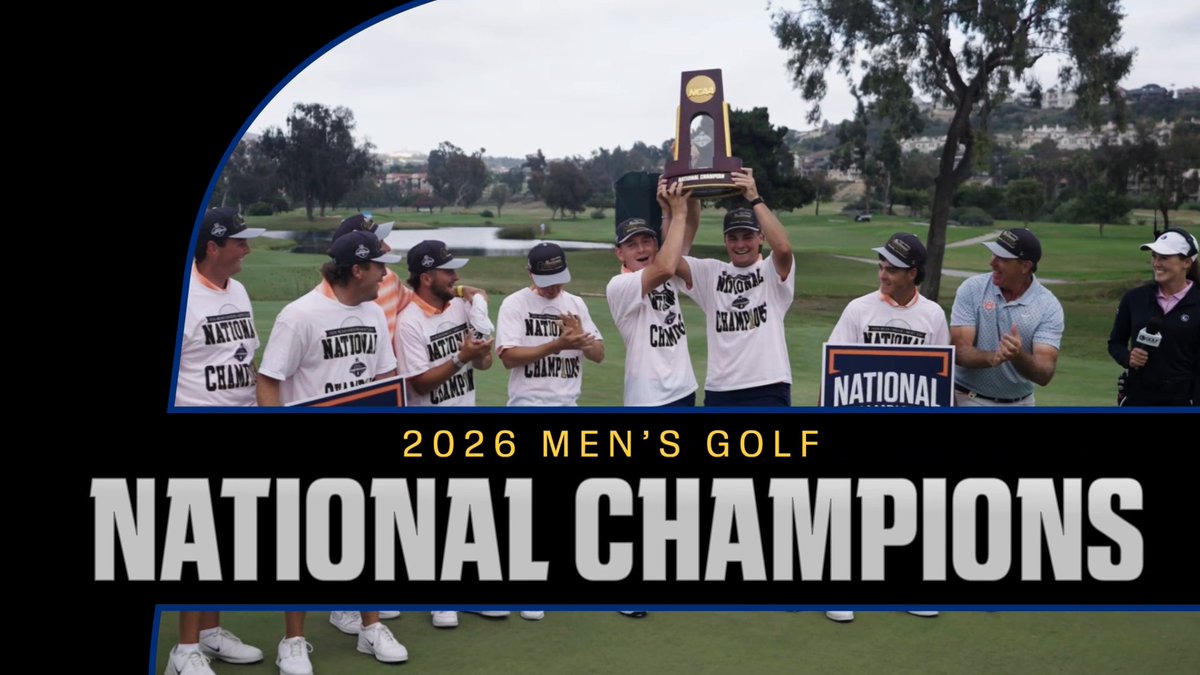 WAR EAGLE 🦅 Congrats on a second national championship, Auburn Men's Golf ⛳️🏆