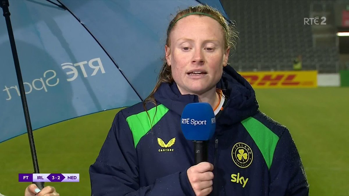 Amber Barrett on her self-belief and the resilience to keep going as she netted the winning goal against the Netherlands #rtesport #COYGIG FIFA Women's World Cup 📱 📺 📻