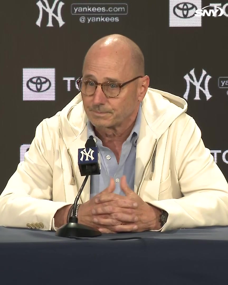 "I think we got a lot of different players that are more than capable. Some are struggling so far, some are thriving. Just the ebbs and flows of the season" Brian Cashman talks about the Yankees' lineup without Aaron Judge: