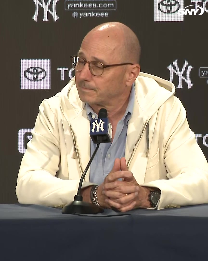 "He's been missed." Brian Cashman talks about Giancarlo Stanton's return timeline: