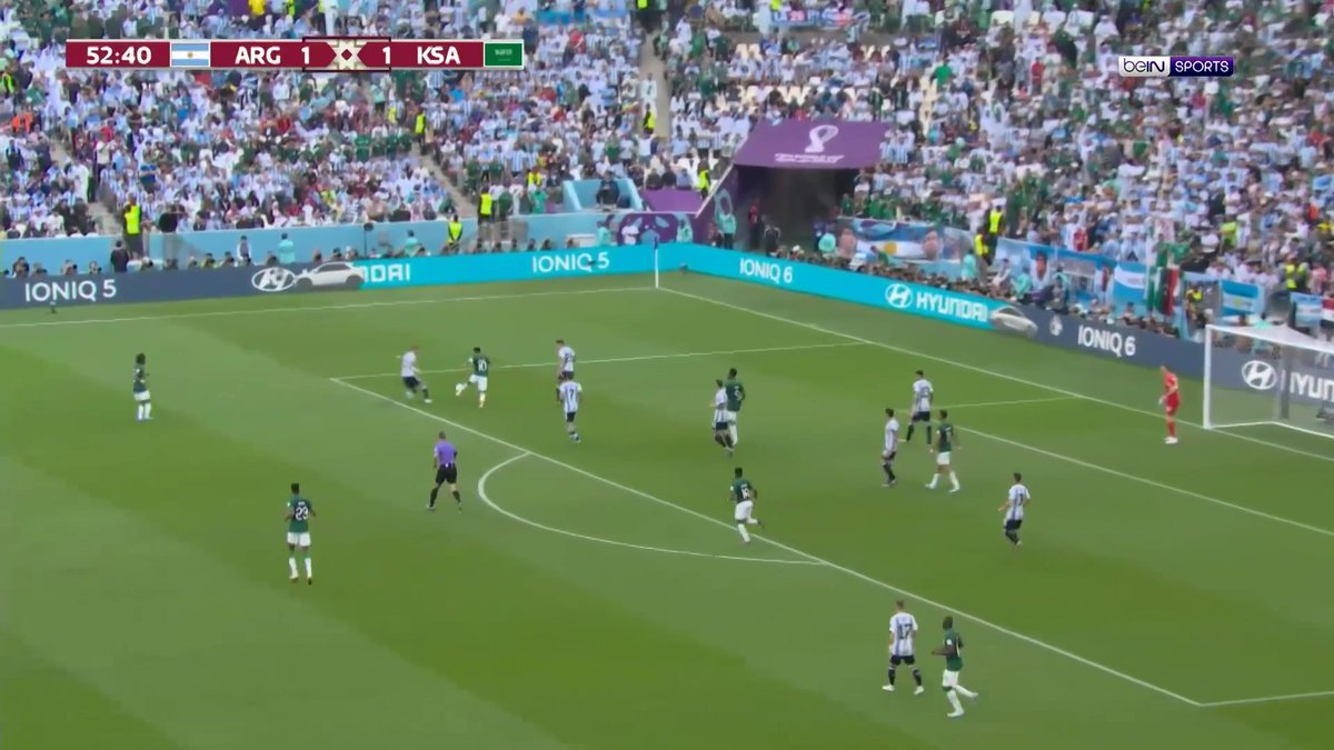 على طاري كأس العالم .. أعظم أداء وانتصار في تاريخ العرب ؟ أعتقد ذلك مباراة مستحيل ينساها أي مشجع سعودي وستبقى محفورة في الذاكرة للأبد 🥶💚