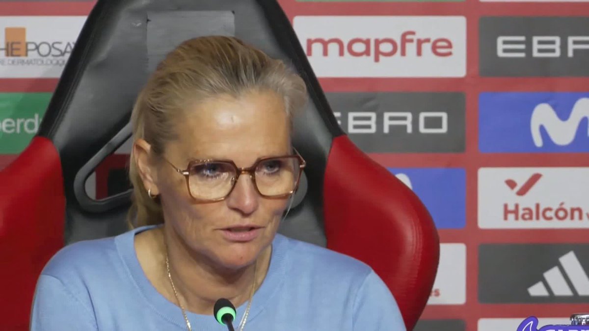 "Yeah, of course that hurts" 💔 Sarina Wiegman reflects on a tough night for England as Spain dominated their World Cup qualifier to leapfrog the Lionesses into top spot in the group.