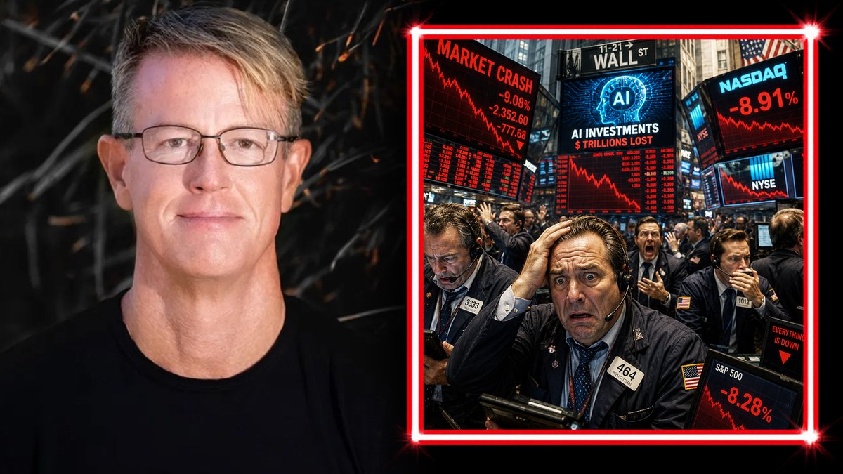 🚨Wall Street PANICS As Stock Market Crashes Deep Into The Red! Respected Analyst / Forecaster Edward Dowd Predicts Economic Catastrophe If Trump Doesn't Quickly Make A Deal With Iran To End The War & Open The Strait Of Hormuz! Other Topics Discussed Include: ➤Senate Hearings This Week That Confirm The So-Called Covid Vaccine Triggered Mass Death, Destruction Of Immune Systems, & Infertility ➤How Oil Prices Will Devastate US Economy With Inflation If Deal Isn't Made Soon ➤The Great Data Center Deception ➤AI Bubble Is About To Burst, Taking The Stock Market Down With It! If You Want Next-Level Intel & Want To Know What's Coming Next, Watch This Interview, And Don't Forget To Share! Edward Dowd Alex Jones Network ⬇️WATCH/SHARE THE LIVE X STREAM⬇️