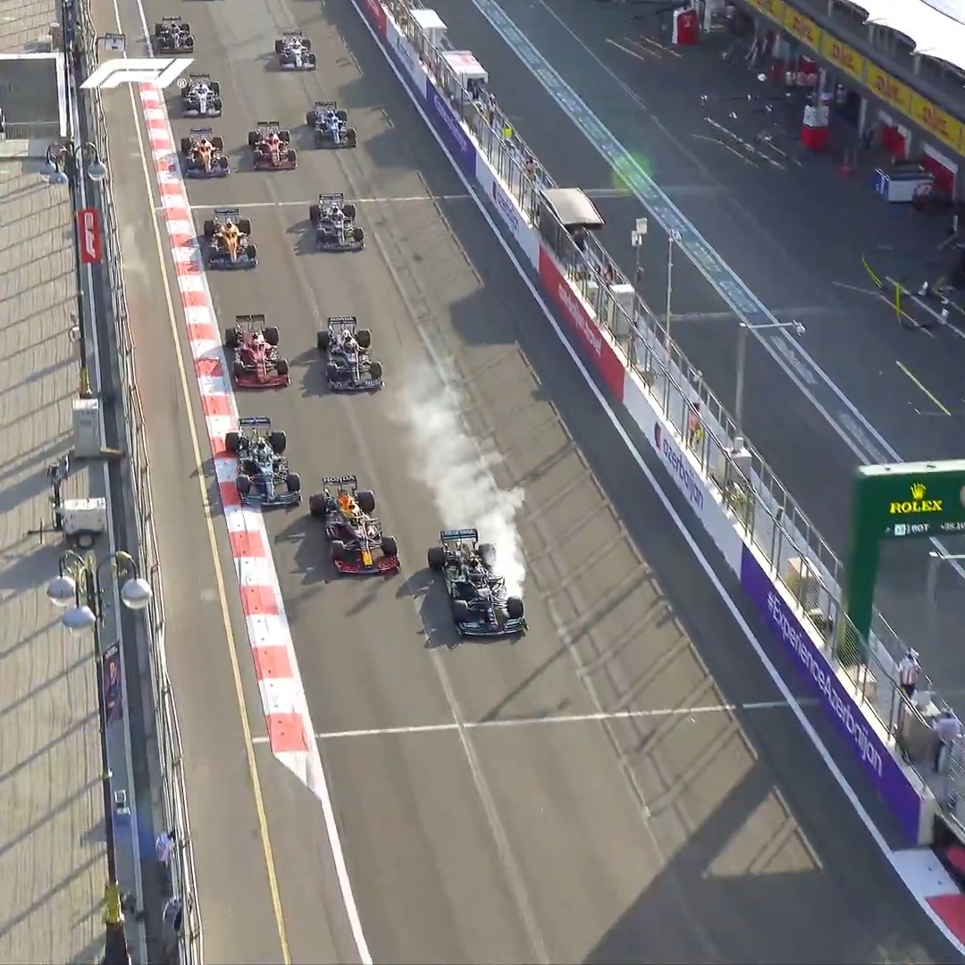 5 years ago today, Lewis Hamilton hit the Brake Magic button &amp; all of the world heard Mark Webber's scream