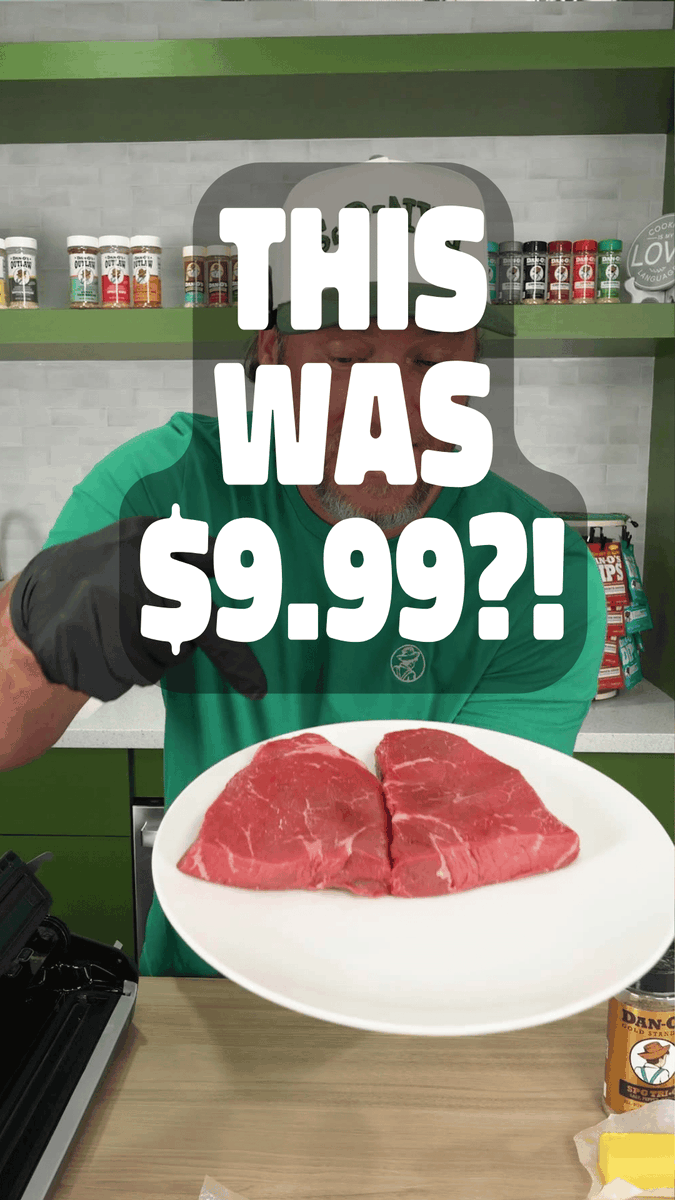 Not every steak dinner needs a ribeye price tag 👀🥩 This sous vide sirloin came out ridiculously tender, juicy, and packed with flavor. We even had the staff give it a taste test to see what they thought 🔥 Follow for more ways to level up your cooking 🤤