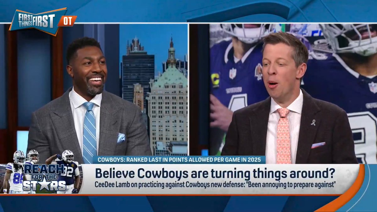 “I know we talk about the Cowboys being Super Bowl or bust every year but they just MIGHT get close this time.” Greg Jennings has some confidence in America's Team this year 😅
