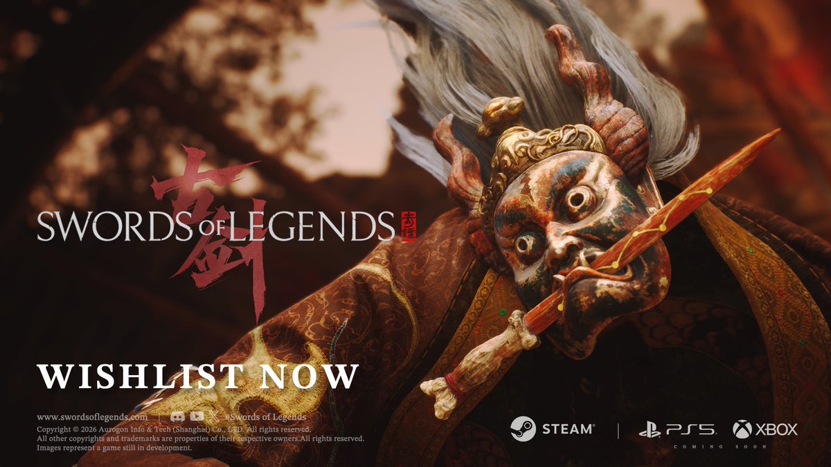Swords of Legends — an action-adventure RPG, coming toPlayStation, XBOX and PC (Steam). Swords of Legends Wishlist now on Steam: Get a first look at its combat! #swordsoflegends
