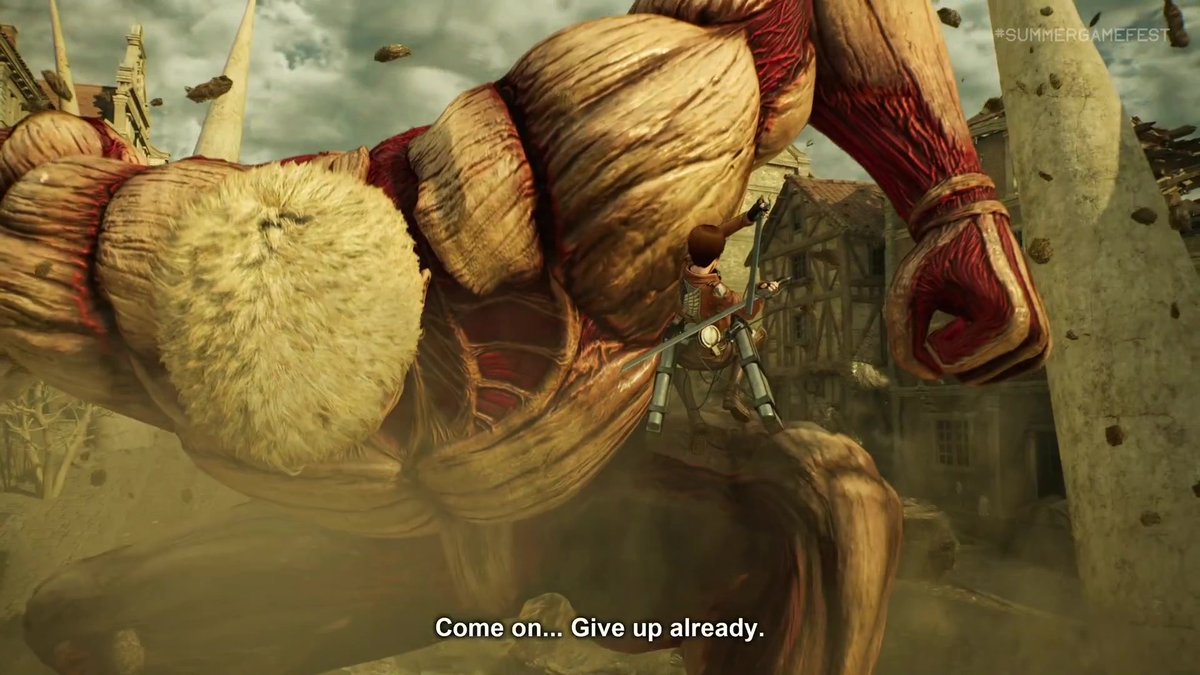 This is the world premiere of a project that depicts the entire story of a famous anime from beginning to end - Attack on Titan 3! #SummerGameFest