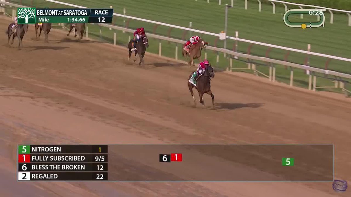 𝗡𝗜𝗧𝗥𝗢𝗚𝗘𝗡 displays a tour de force like the Champion she is in the G1 Ogden Phipps with Jose Ortiz up for Hall of Fame and '26 Acorn winning trainer Mark Casse.