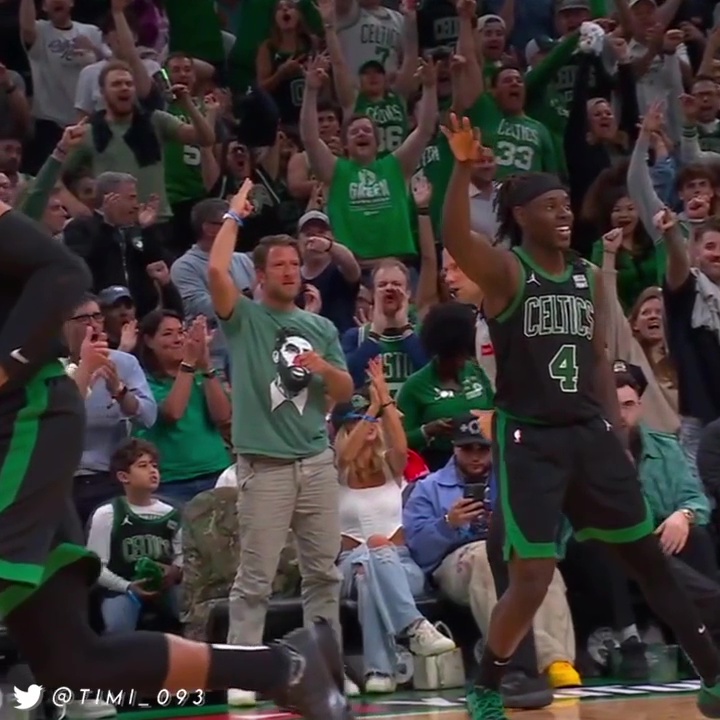 Game 2 Jrue Holiday (26/11/3/1/1 on 11-14 shooting) will forever be a Celtics legend