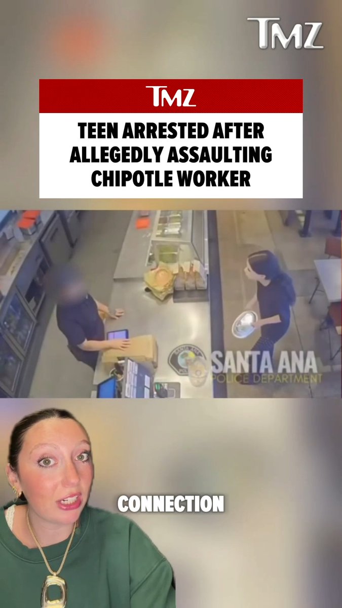 🚨 A Santa Ana teen has been arrested after a viral video showed a Chipotle worker being assaulted during a confrontation over an order. Police say the suspect is now facing charges as the investigation continues.