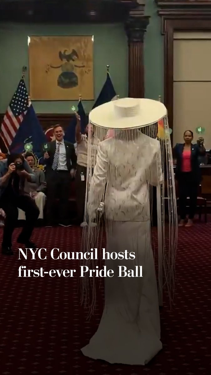 New York City lawmakers traded legislative business for ballroom culture on June 2, hosting the Council's first-ever Pride Ball. Organized by the LGBTQIA+ Caucus, the event brought voguing, performances and Pride Month celebrations to the council chambers.