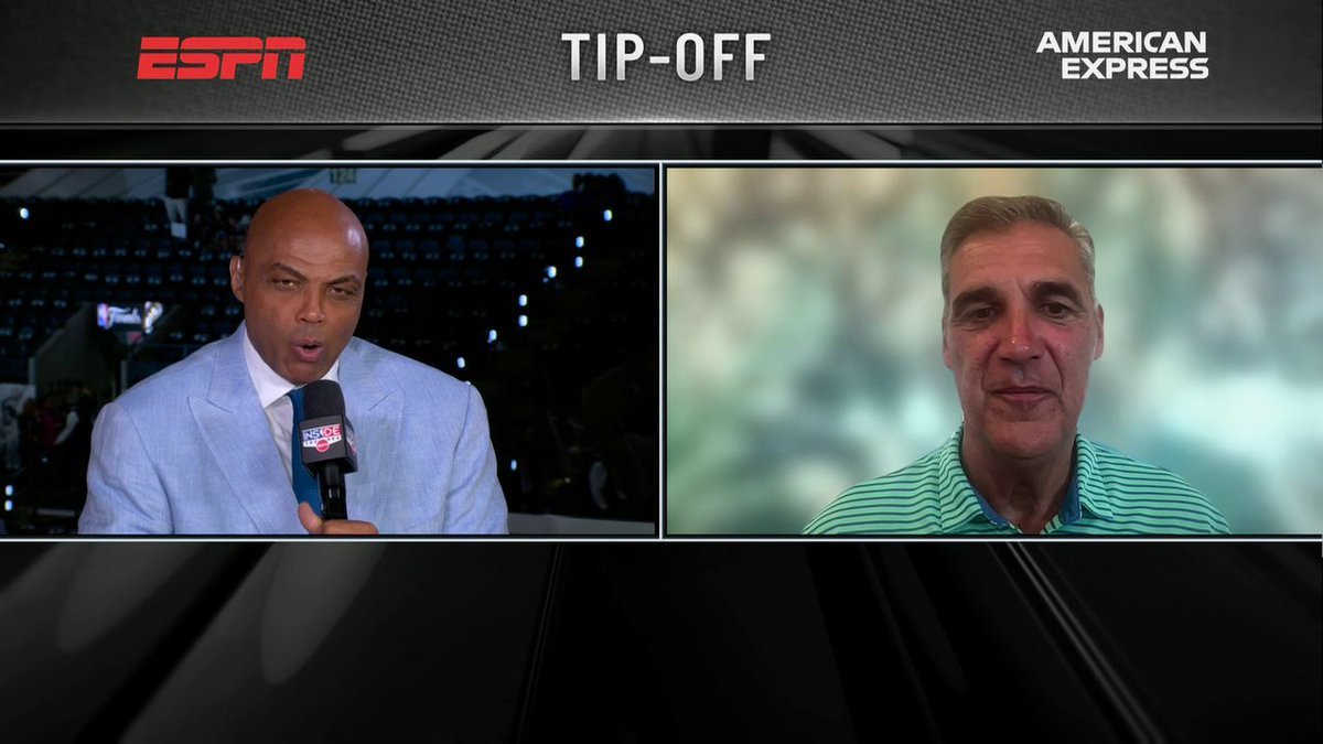 .Jay Wright joins Inside the NBA to discuss the Nova Knicks and humble Chuck 😂 🏀