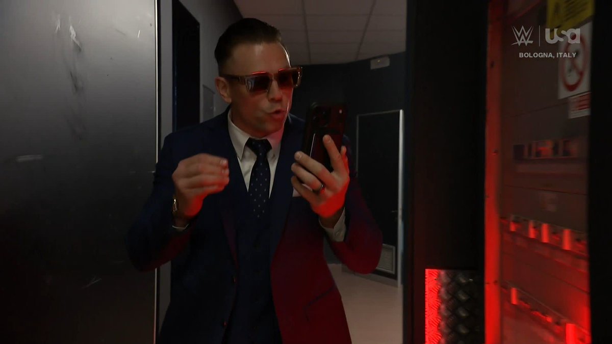 Just face it, The Miz. YOU. ARE. CURSED. 🫵🧛♂️ Danhausen