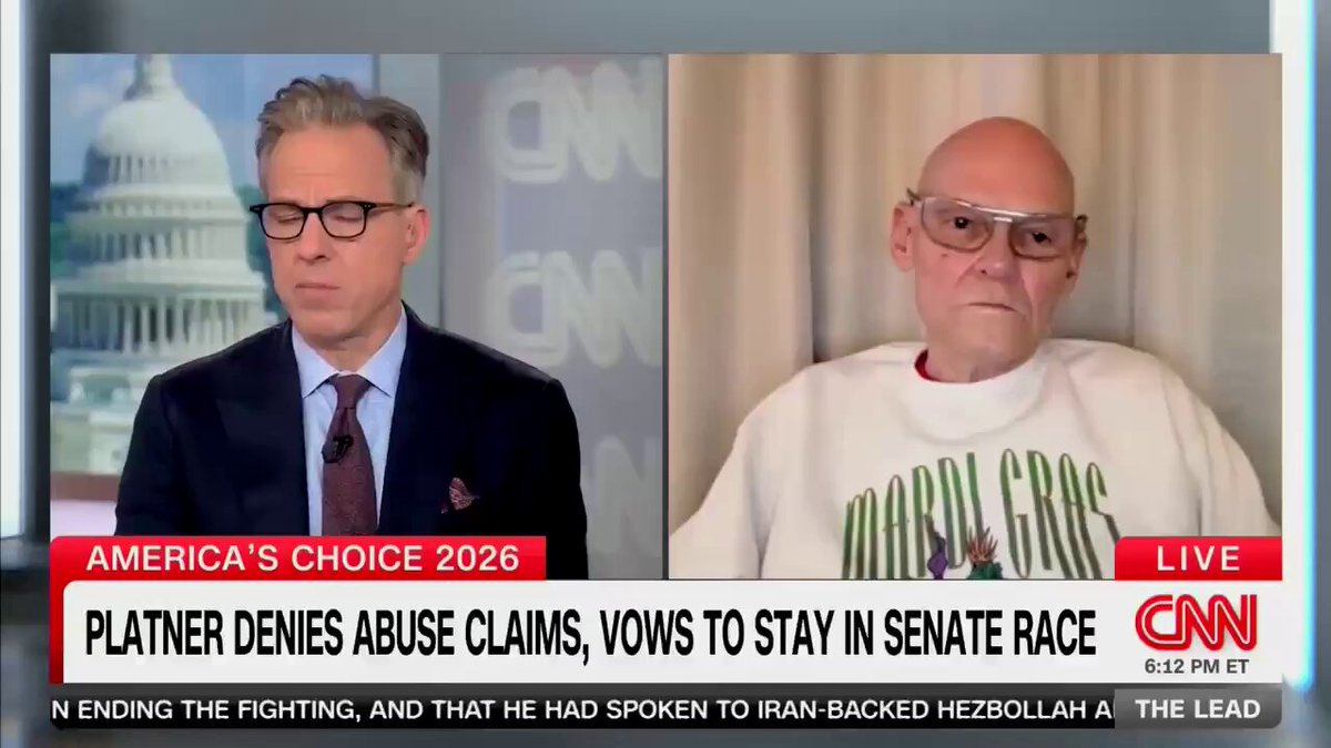 Tapper: “What would you say to a Republican who says if a Republican combat veteran had a Nazi tattoo, you wouldn’t be so forgiving?” Carville: “It’s true. I would say you're exactly right.”