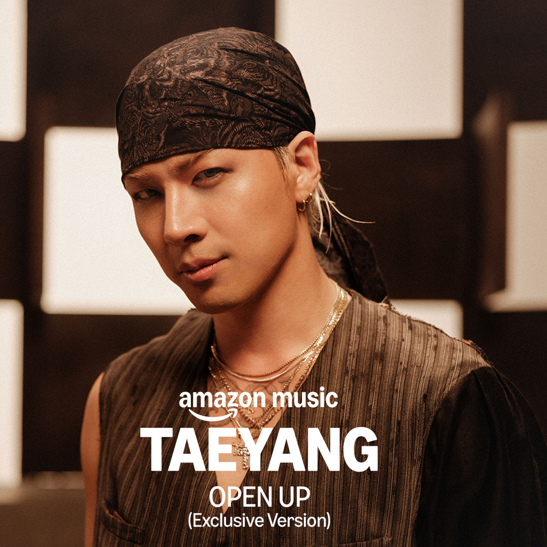 Amazon Music presents: TAEYANG - OPEN UP Watch and listen to my exclusive Amazon Music studio performance of "OPEN UP" on Amazon Music #TAEYANG #OPENUP #QUINTESSENCE #AmazonMusic #AmazonMusicpresents