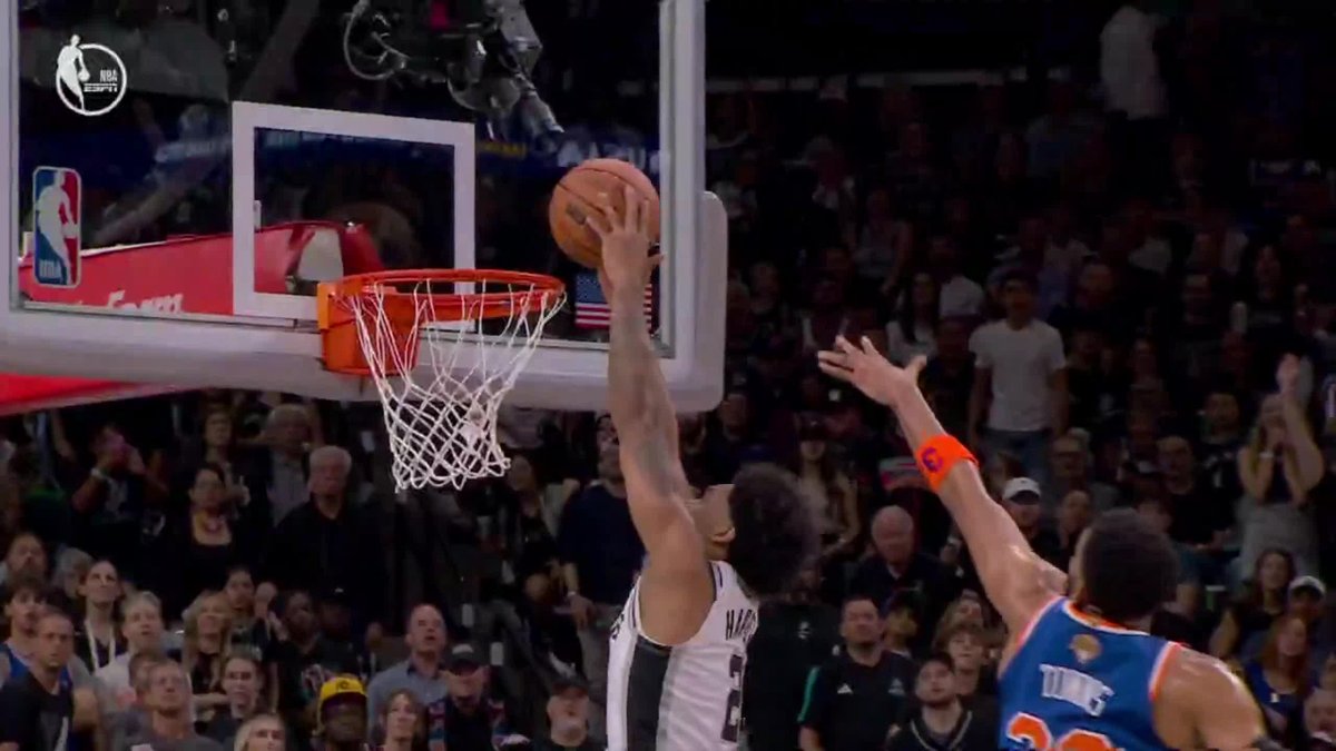 Dylan Harper shake and bake into the dunk 🔥