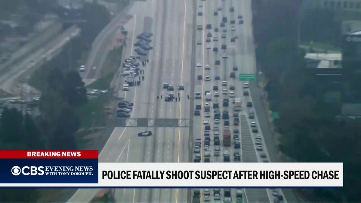 The Los Angeles Police Department was led on two separate chases on Friday. In one, officers fatally shot a robbery suspect, and in the other, a suspected carjacker led police on a chase throughout the city for hours.