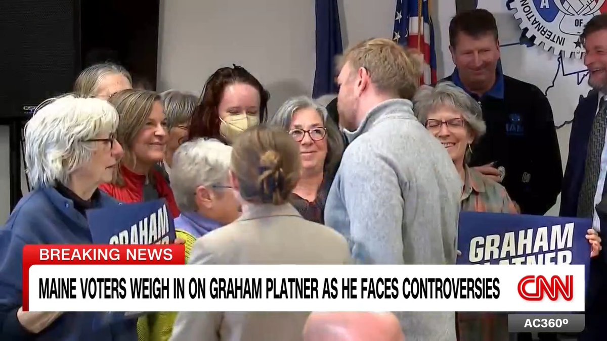 "Either get it all out there or shut up. One of the two": Democratic voters in Maine weigh in on Senate candidate Graham Platner as he faces more controversies ahead of Tuesday's primary. CNN's Danny Freeman reports from Portland.