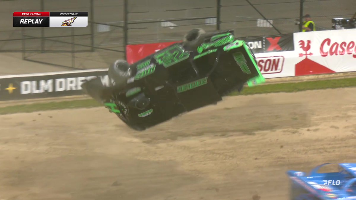 ‼️ Mason Zeigler goes for a WILD ride at ELDORA SPEEDWAY! #DLMDream
