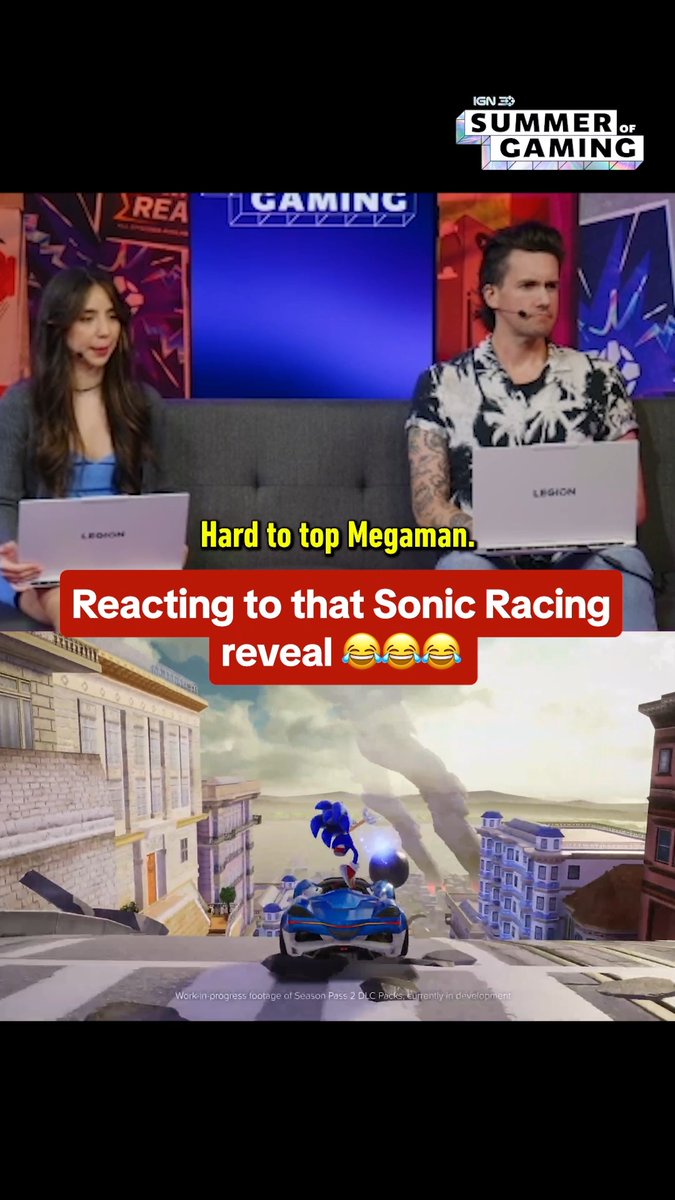 Godzilla AND Evangelion are coming to Sonic Racing?! #IGNSummerOfGaming Presented by Amazon Luna and Evil Dead