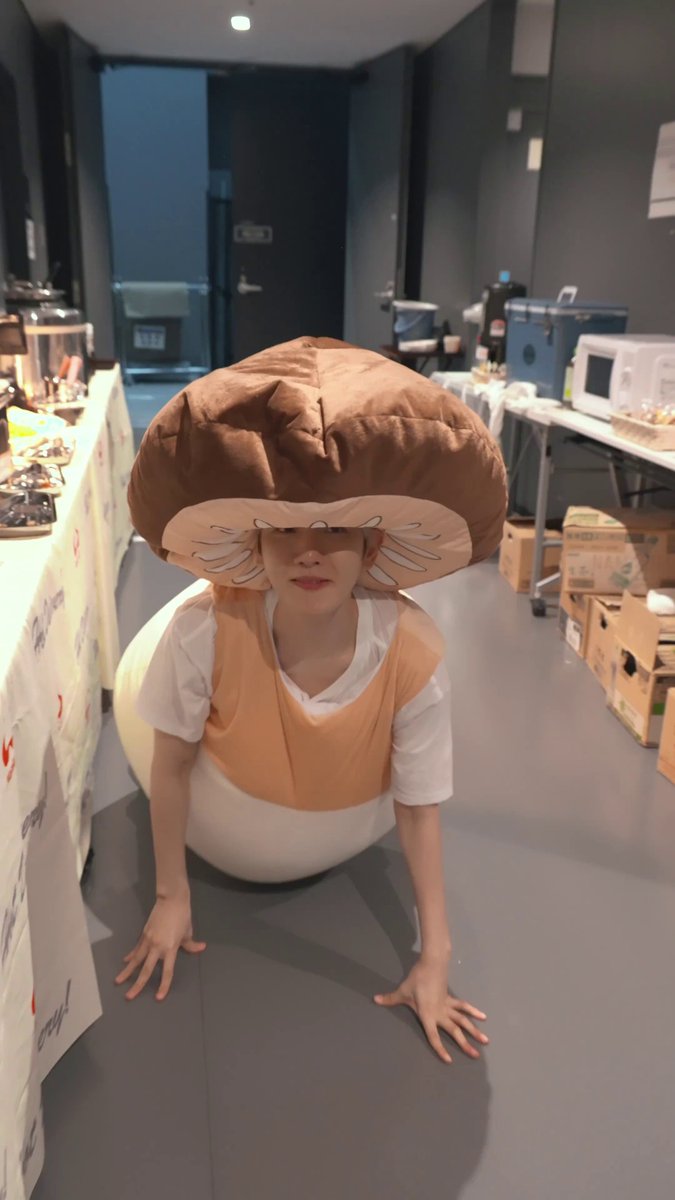 เป็นน้องเห็ดที่น่ารักเท่าโลกเลย