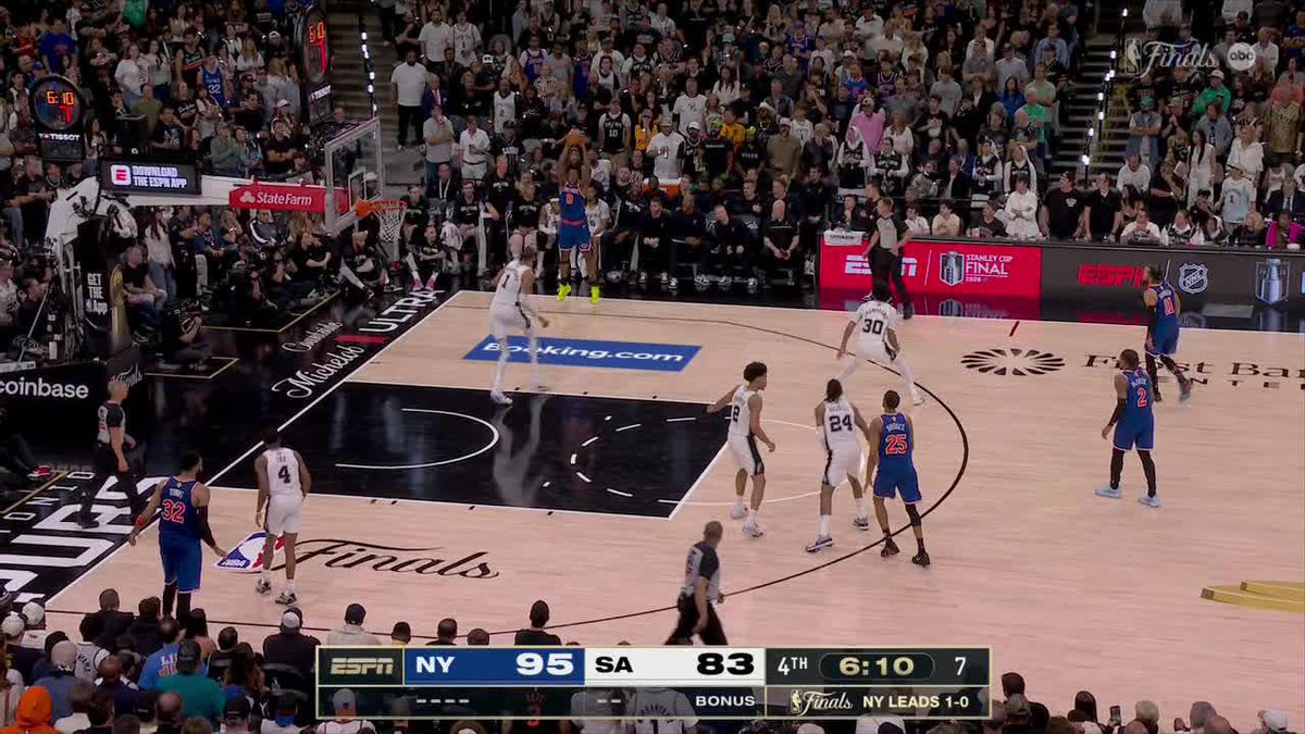 OG put Wemby in the rim 😳