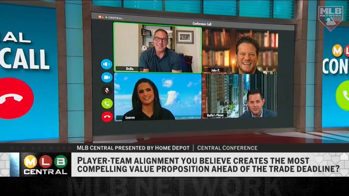 Player-team pairings that make sense ahead of the Trade Deadline, according to #MLBCentral: Byron Buxton ➡️ Phillies Tarik Skubal ➡️ Brewers Aroldis Chapman ➡️ Brewers Yordan Alvarez ➡️ Yankees