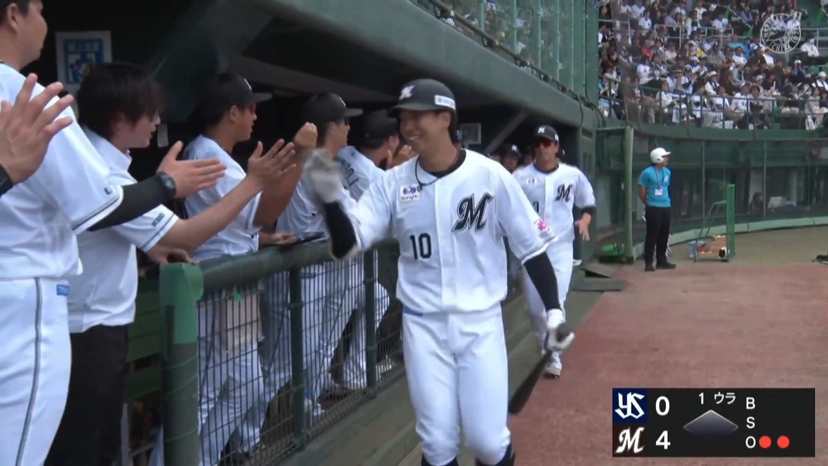 ⚾️#ファーム・リーグ ロッテ #上田希由翔 選手 打った瞬間確信の当たり✨ 初回から4点先制🔥 🆚 #ロッテ vs #ヤクルト #プロ野球 #chibalotte #イージースポーツ にて ファーム・リーグを徹底配信⚡️