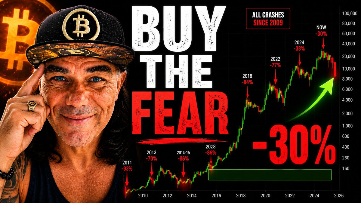 THE BITCOIN CRASH EVERYONE FEARED IS HERE