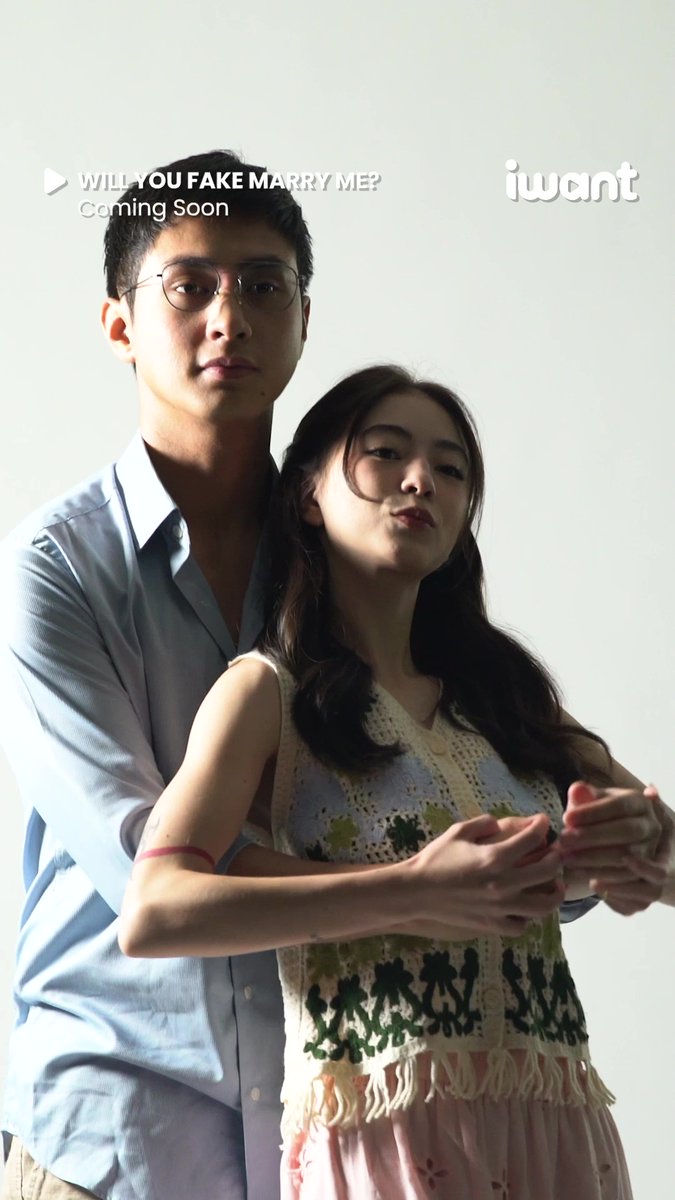 Officially…engaged?! 💍 Ready na ang #JMFyang sa kanilang first-ever microdrama series! Here’s a sneak peek on “Will You Fake Marry me?” StoryCon and Look Test 📸 #WillYouFakeMarryMe Coming Soon on iWant! Subscribe Now to Watch via