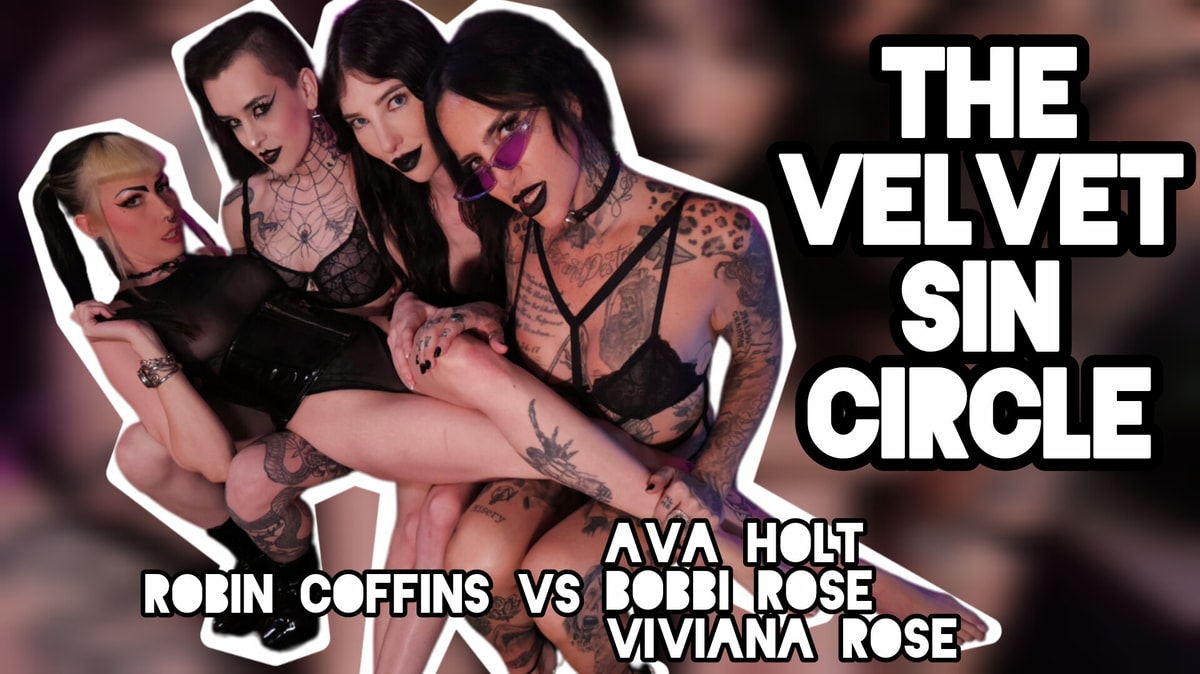 Candlelight, shadows, and the Velvet Sin Circle 🦇 Ava Holt, Bobbii Rose 💋, and Viviana Rose🥀 Top 0.65% on OF draw me into their world—where devotion meets desire and surrender feels like worship. Would you dare step into the ritual? 🔥💋 ✝ROBIN 'Mommy' COFFINS✝