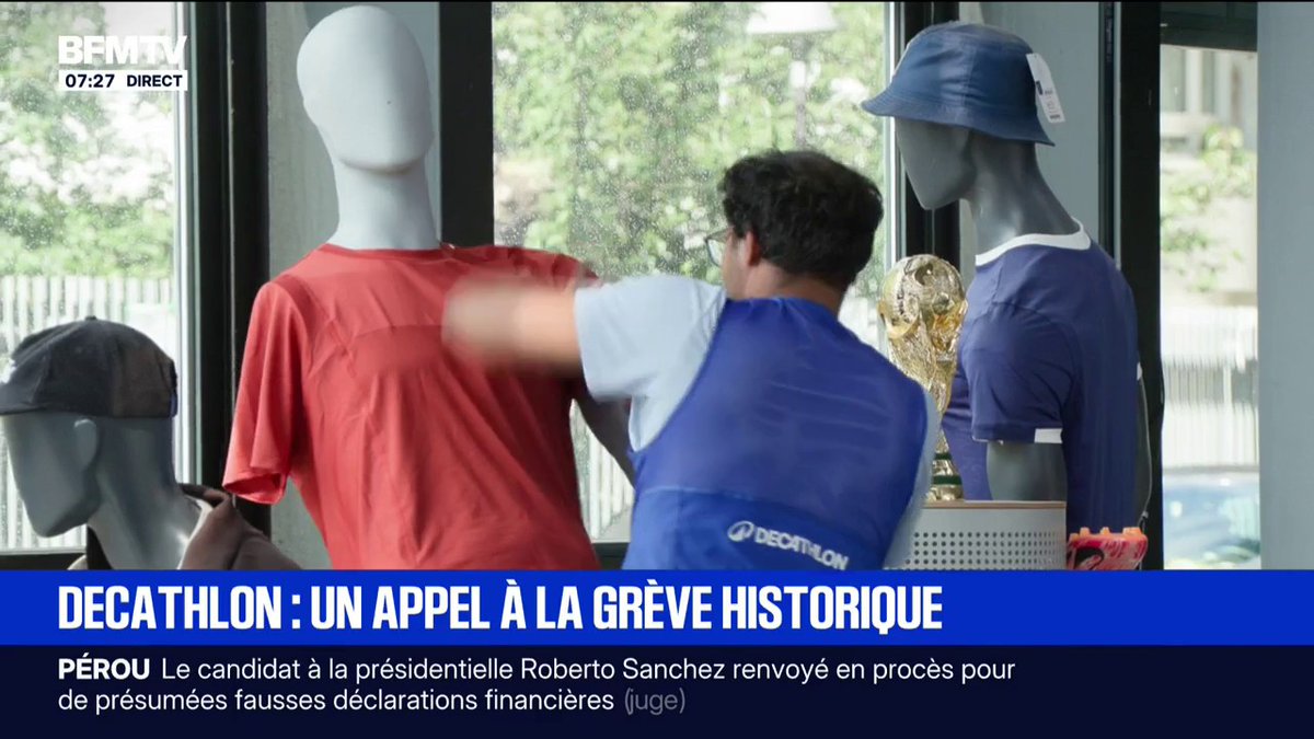 Les syndicats de Decathlon appellent les salariés à la mobilisation nationale ce samedi