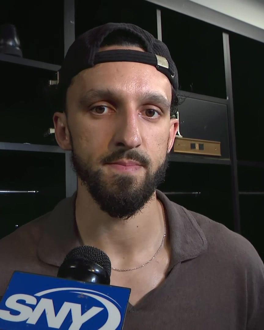 Landry Shamet responds to the Knicks now having 13 straight playoff wins: "We got Game 3 in Madison Square Garden, that's what we're worried about. All those other games are in the past"