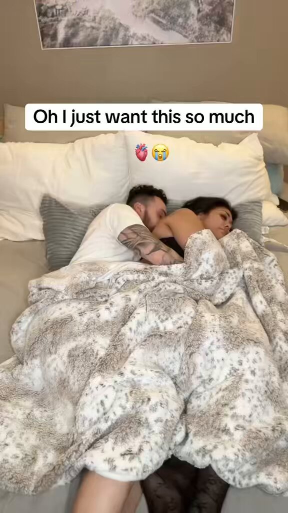 Spending the weekend in bed with your partner🥹>>>>>