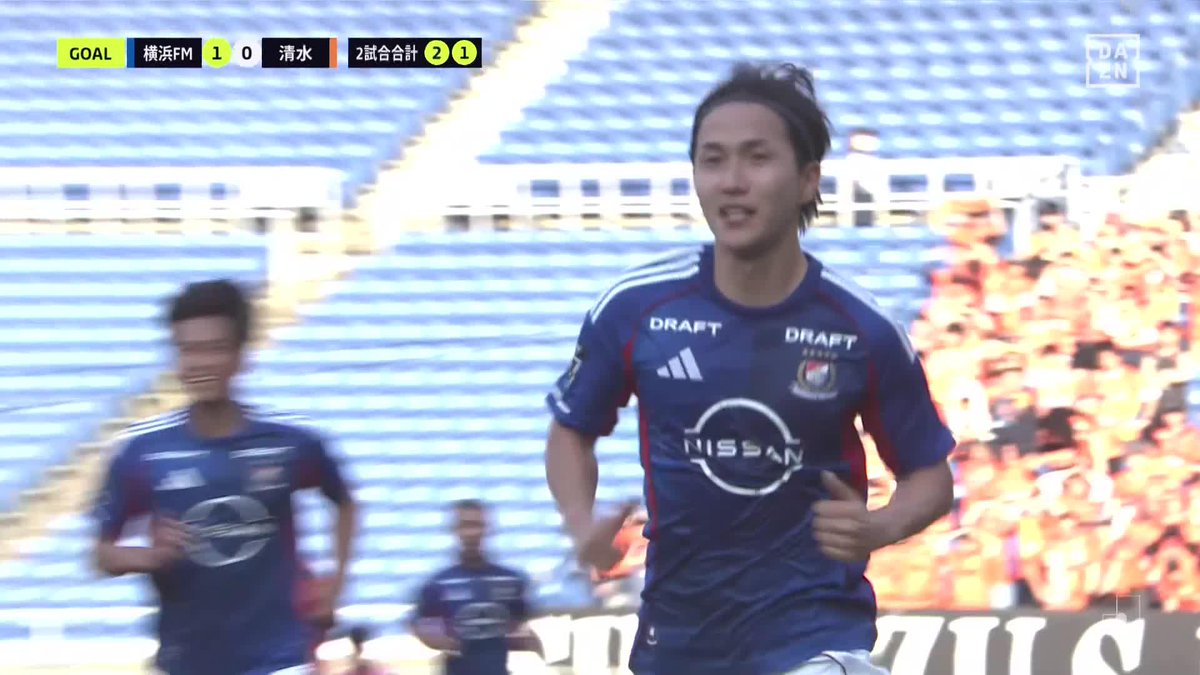 #モーメントブースター でシェアして盛り上がれ! ⚽️ゴール (28:08) 👟天野 純 🆚横浜F・マリノス vs 清水エスパルス 📺DAZNでライブ配信中 #DAZN #FanZone ユニクロ #UTme