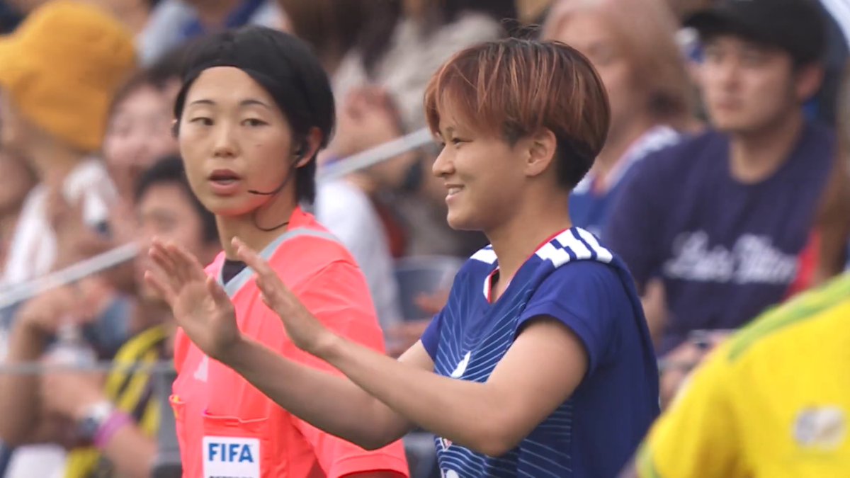 熊谷紗希が途中出場でピッチへ💨 そして伊東珠梨は嬉しい代表初キャップ👏 🇯🇵#なでしこジャパン vs 南アフリカ🇿🇦 📺フジテレビ系列全国生中継(一部地域除く) #サッカー日本代表