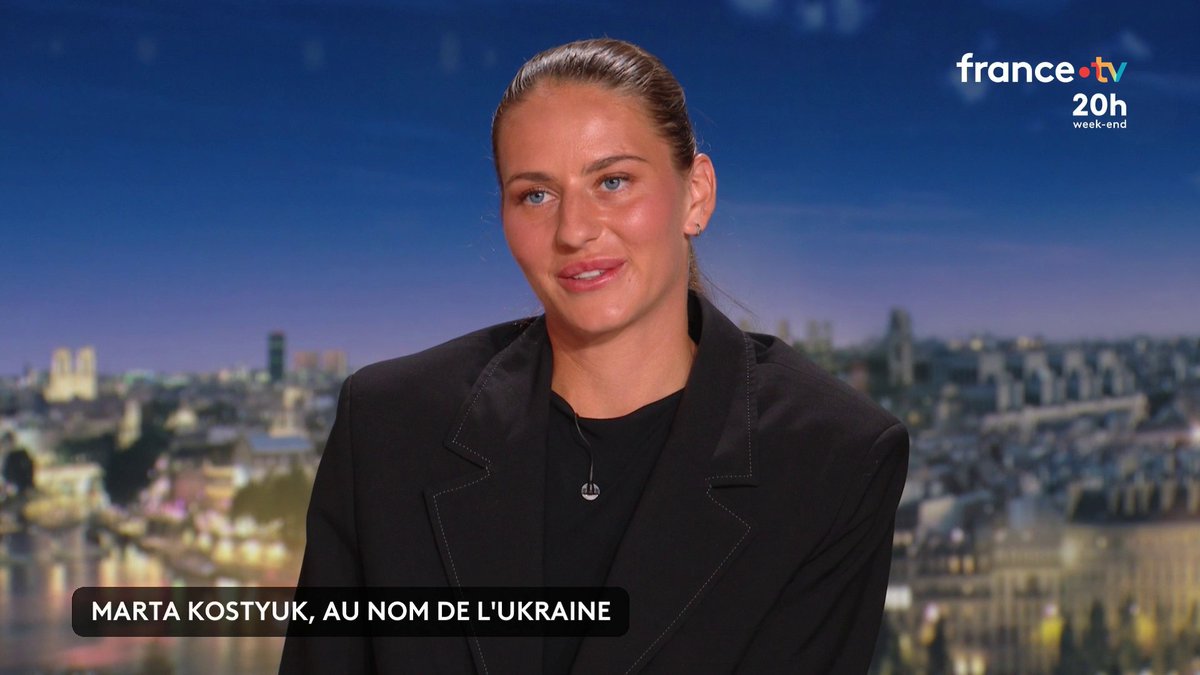 Elle n’ira pas en finale de Roland-Garros. L’épilogue d’une quinzaine intense pour Marta Kostyuk, tenniswoman ukrainienne de 23 ans. Son émotion, celle d’une joueuse de tennis dont le pays est en guerre depuis plus de 4 ans, a fait le tour du monde. #JT20h