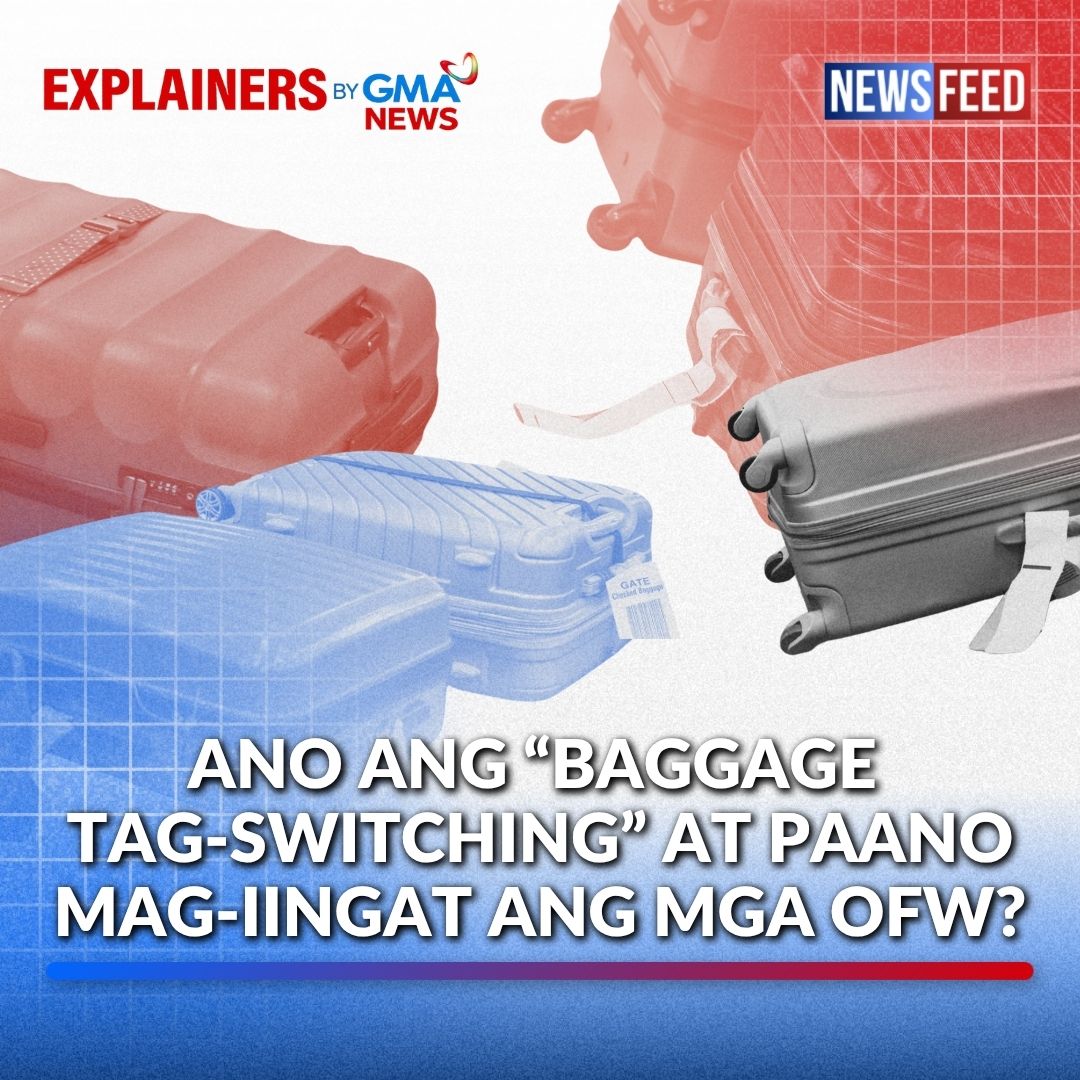 EXCHANGE BAGGAGE? Na-detain ng halos isang buwan at naharap sa asunto ang isang Canadian citizen pagdating niya sa Pilipinas noong July 2025. Ang mga bagahe kasi na nakapangalan sa kaniya, nahulihan ng droga na milyon ang halaga! Pero biktima pala siya ng tinatawag na “baggage tag-switching.” Ano nga ba ito at paano ito maiiwasan? Alamin sa video.