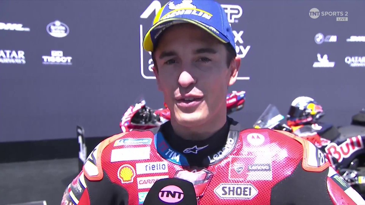 He's on Pole, but Marc Marquez says he is "not ready" to fight with Pedro Acosta at the #HungarianGP ๐ #MotoGP | #HungarianGP | Live on TNT Sports and HBO Max