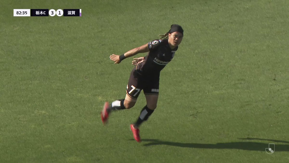開幕戦もパウロ、最終戦もパウロ！🍍 🎦 ゴール動画 🏆 明治安田Ｊ２・Ｊ３百年構想リーグ プレーオフラウンド 第2戦 🆚 栃木Ｃvs滋賀 🔢 3-1 ⌚️ 83分 ⚽️ 田中 パウロ淳一（栃木Ｃ） #Ｊリーグ