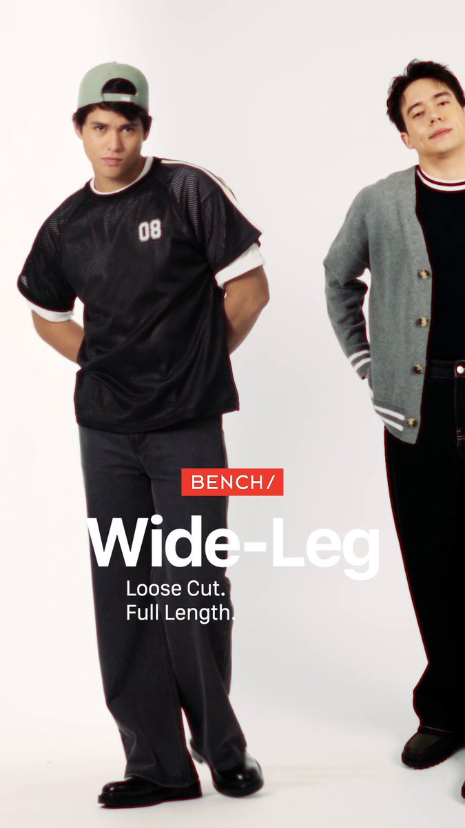 Wide leg, dark wash, and all-around easy to wear. #BENCHDenims Buy Official, Buy Original! Get these products plus more from our official online stores: 🔗 🔗 🔗 🔗 🔗 Buy only from official BENCH stores and online platforms to ensure authentic and high-quality products.