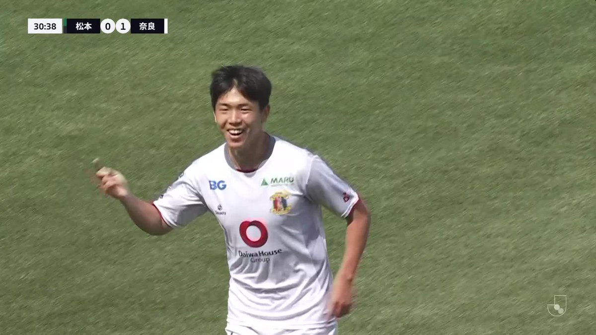 川﨑修平、カットインからゴラッソ！💫 🎦 ゴール動画 🏆 明治安田Ｊ２・Ｊ３百年構想リーグ プレーオフラウンド 第2戦 🆚 松本vs奈良 🔢 0-2 ⌚️ 31分 ⚽️ 川﨑 修平（奈良） #Ｊリーグ