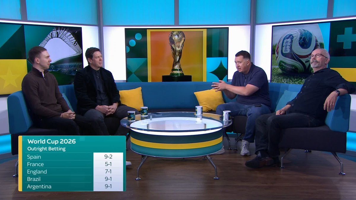 "How are France not favourite?" The panel assess the World Cup betting picture... #TheInsideLine