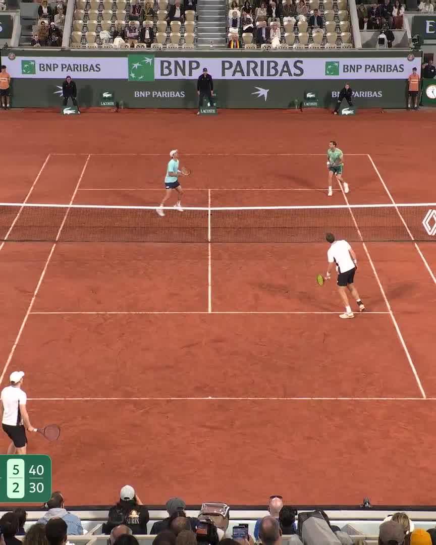 Granollers/Zeballos are once again the Roland-Garros doubles champions 🏆🏆 #RolandGarros