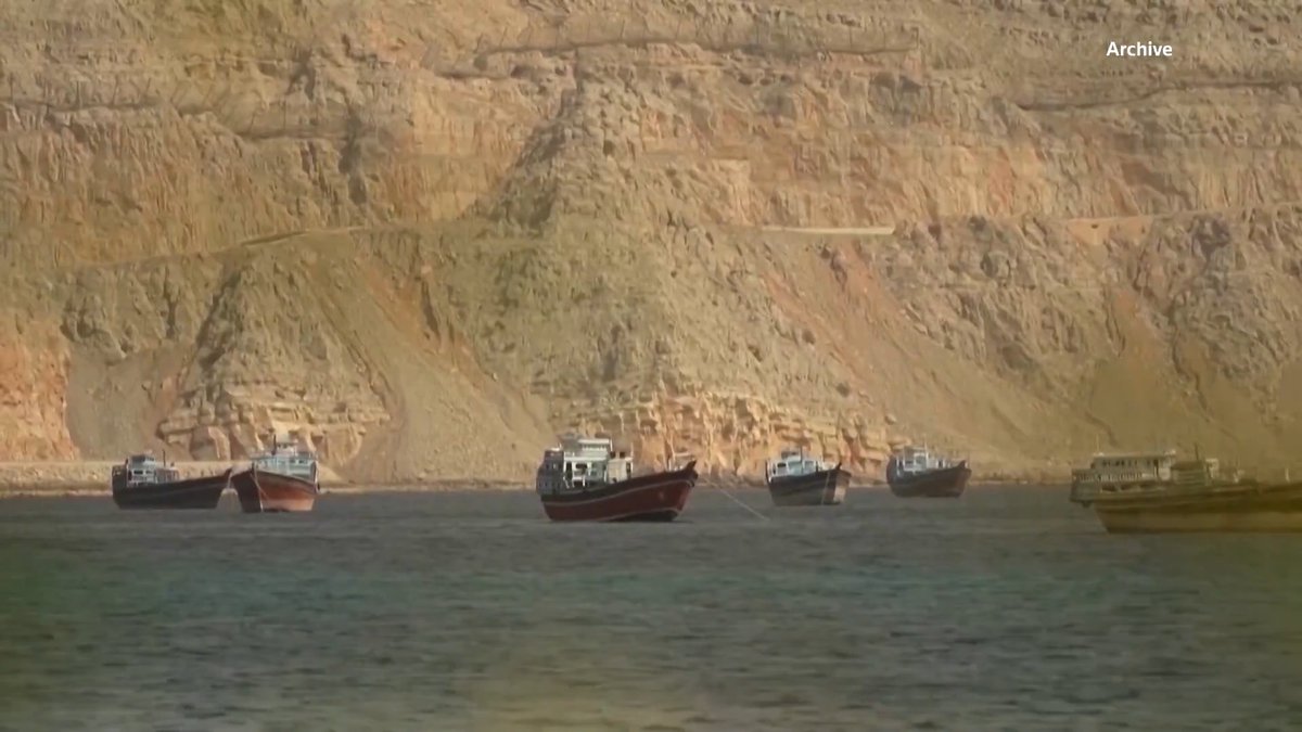 US forces struck Iranian coastal surveillance sites after shooting down drones launched toward the Strait of Hormuz, its military said